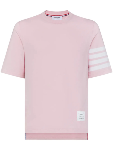  Thom Browne Three-stripe T-shirt - Pink 