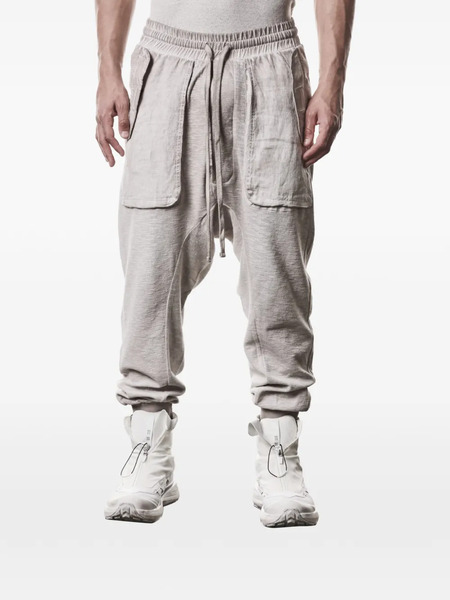 Thom Krom Cargo Drawstring Track Pants - Grey 