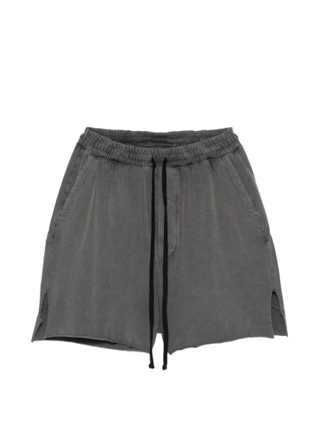  Thom Krom Drawstring Side-slit Shorts - Grey 