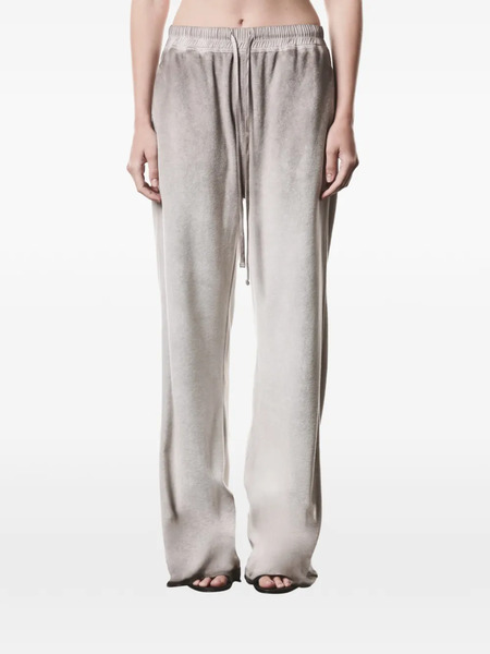  Thom Krom Elasticated Drawstring Pants - Grey 