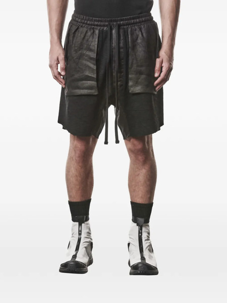  Thom Krom Pocket Drawstring Shorts - Black 