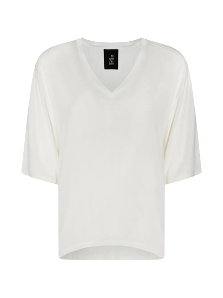  Thom Krom V-neck T-shirt - Neutrals 