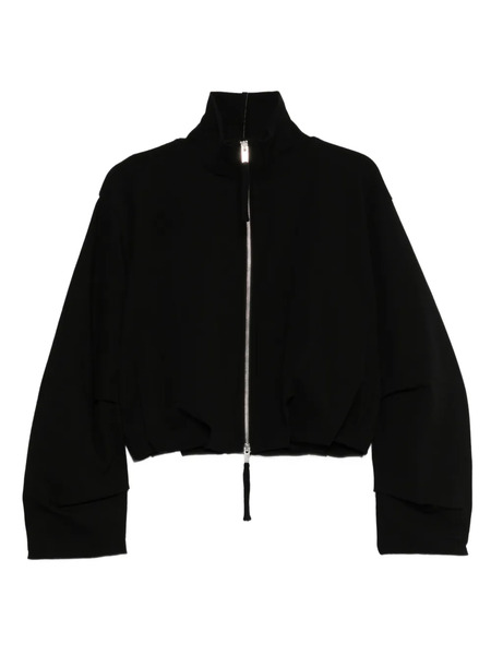  Thom Krom Zip-front Long-sleeves Jacket - Black 