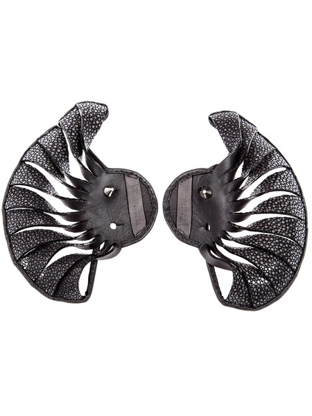  Thomasine Shell Cuff - Black 