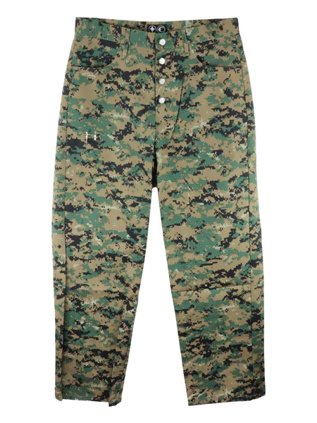  Thug Club Camouflage-print Trousers - Green 