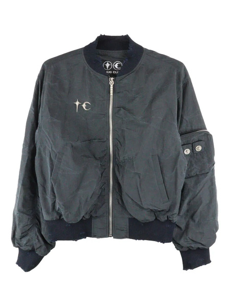  Thug Club Charlie Bomber Jacket - Grey 