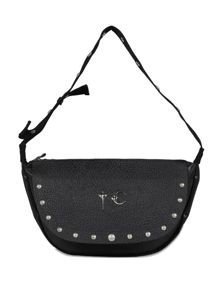  Thug Club Logo-plaque Messenger Bag - Black 