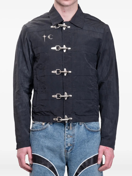  Thug Club Scarred Bio Soldier Jacket - Black 