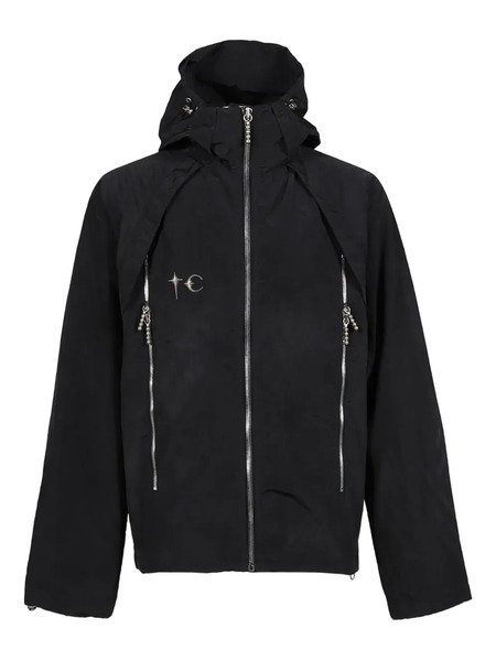  Thug Club Scarred Wind Soldier Jacket - Black 