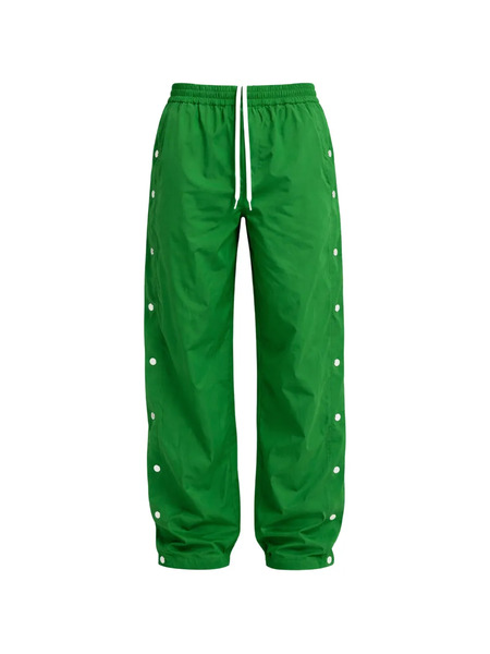  Tibi Drawstring Straight-leg Trousers - Green 