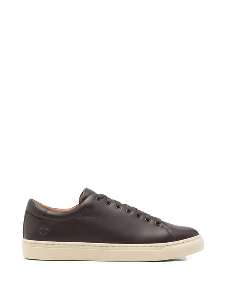  Timberland Dover Park Lace-up Leather Sneakers - Brown 