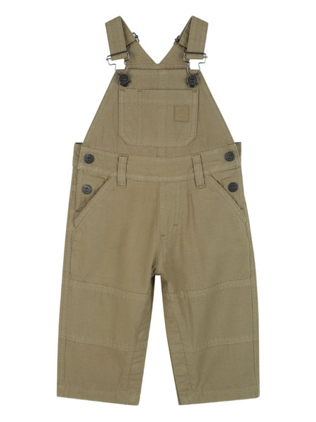  Timberland Kids Adjustable-strap Dungarees - Brown 