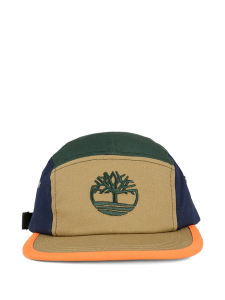  Timberland Kids Colour-blocked Five-panel Cap - Neutrals 