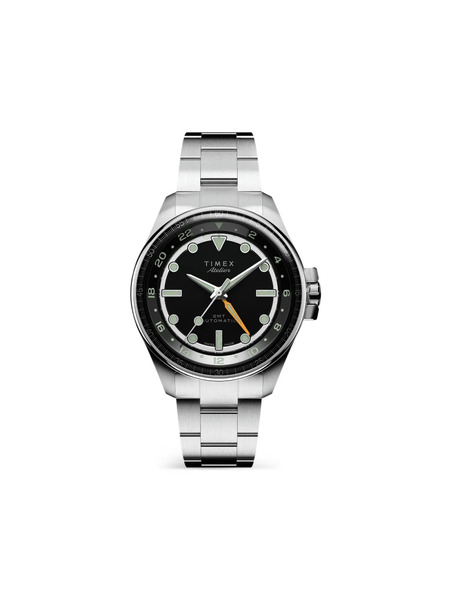  Timex Atelier Gmt24 M1a 40mm Watch - Black 