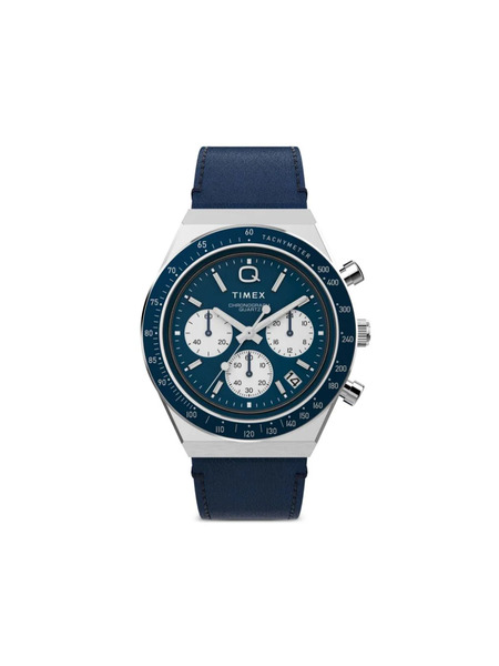  Timex Q Timex Chronograph 40mm - Blue 
