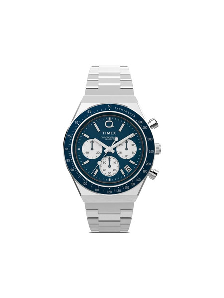  Timex Q Timex Chronograph 40mm - Blue 