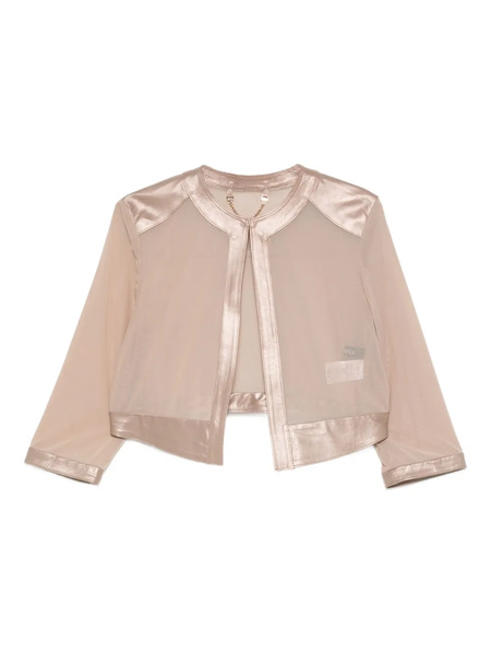  Timotea Sheer-panel Jacket - Neutrals 