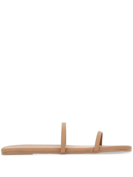 Tkees Gemma Leather Slippers - Neutrals 