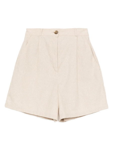  To B. By Agnès B. Canvas Shorts - Neutrals 