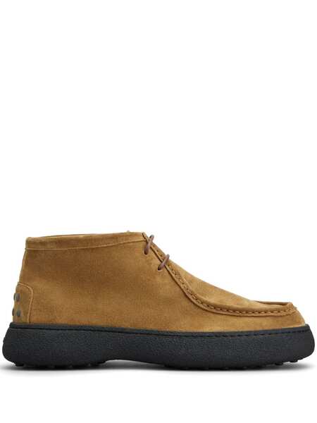  Tod's Burlotto Gommino Boots - Neutrals 
