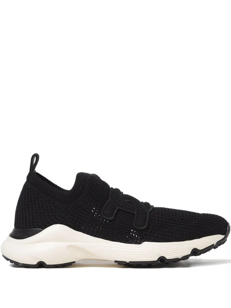  Tod's Chain Patch Sneakers - Black 