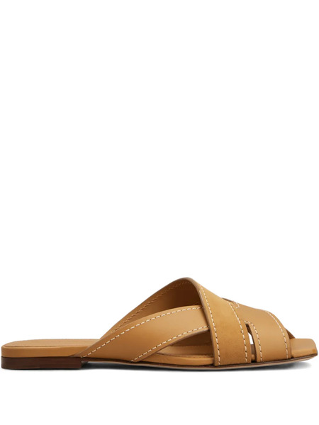  Tod's Crisscros-design Sandals - Neutrals 
