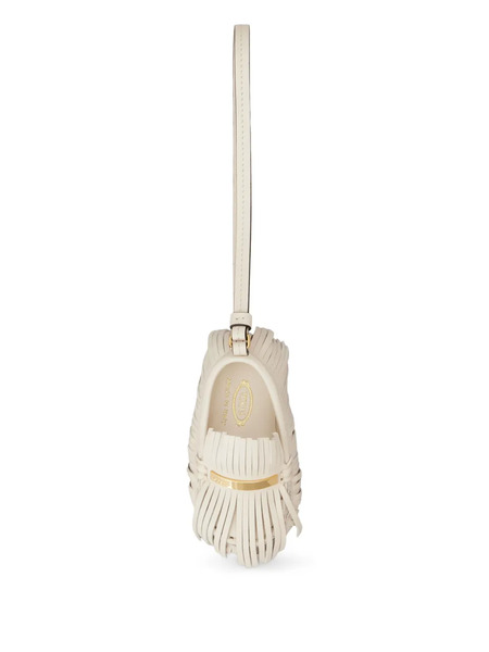  Tod's Fringed Loafer Keyring - Neutrals 