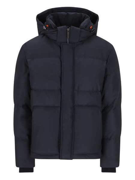  Tod's Hooded Pocket Jacket - Blue 
