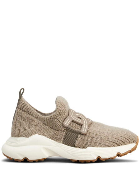  Tod's Kate Knitted Sneakers - Neutrals 