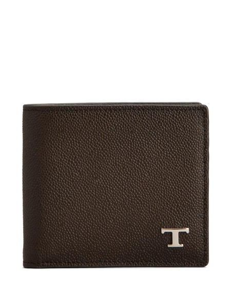  Tod's Leather Bi-fold Wallet - Brown 