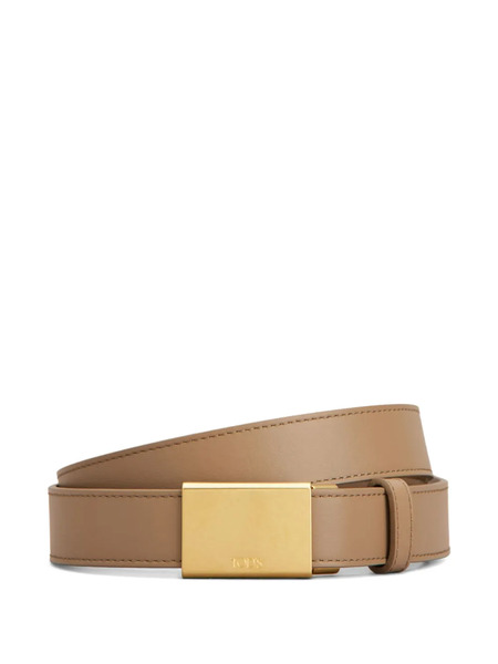  Tod's Leather Buckle Belt - Brown 