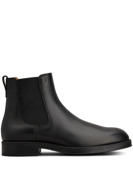  Tod's Leather Chelsea Boots - Black 