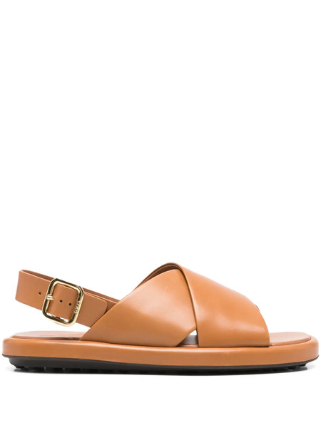 Tod's Leather Sandals - Brown 
