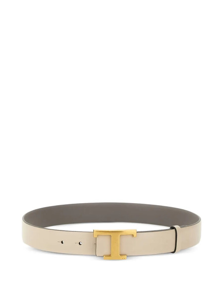  Tod's Logo-buckle Belt - Neutrals 