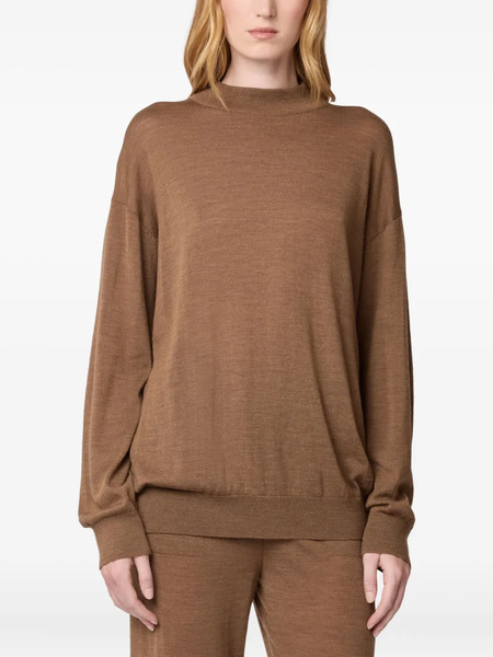  Tod's Mock-neck Sweater - Brown 