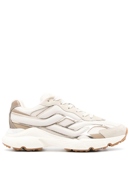  Tod's Panelled Leather Sneakers - Neutrals 
