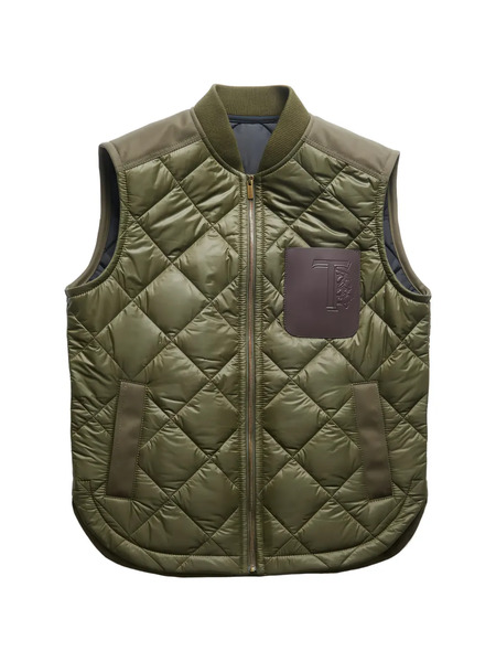 Tod's Quilted Jacket - Green 