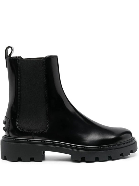  Tod's Studded Chelsea Boots - Black 