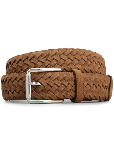  Tod's Suede Belt - Brown 