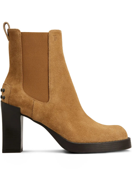  Tod's Suede Chelsea Boots - Brown 
