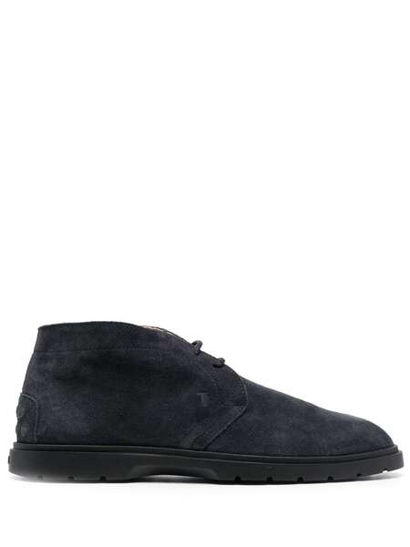  Tod's Suede Desert Boots - Blue 