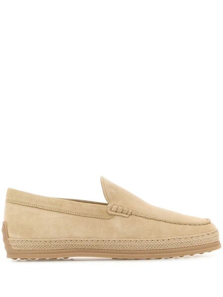 Tod's Suede Loafers - Neutrals 