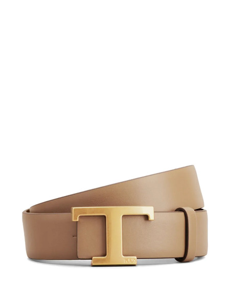  Tod's T-buckle Reversible Belt - Neutrals 