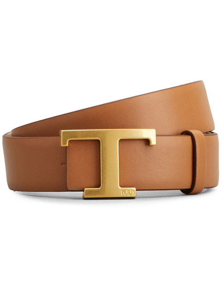  Tod's T Timeless-buckle Reversible Belt - Neutrals 