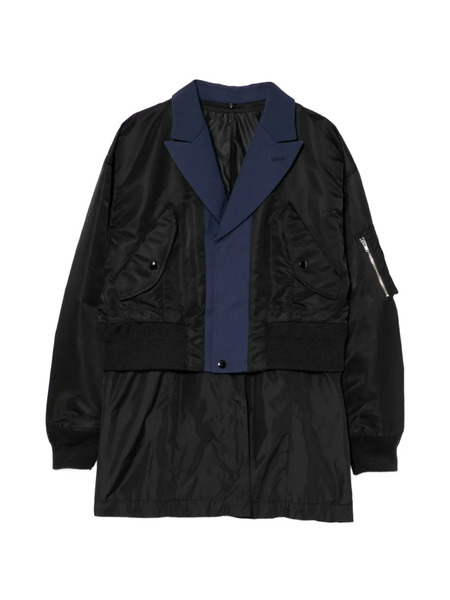  Toga Nylon Twill Jacket - Black 