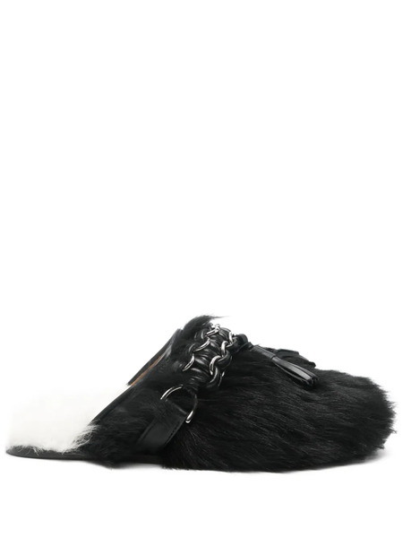  Toga Pulla Chain-embellished Mules - Black 
