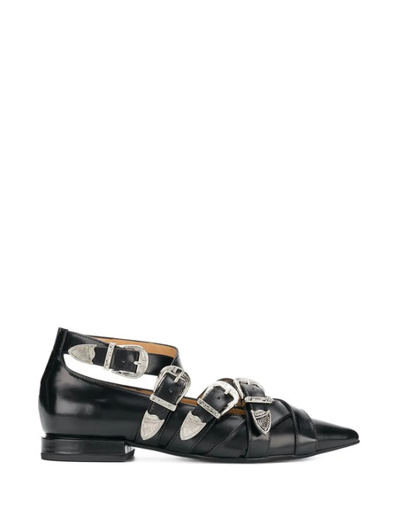  Toga Pulla Multiple-buckle Pumps - Black 