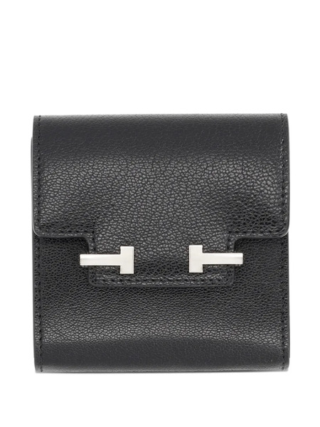  Tom Ford Aube E/w T-bar Flap Wallet - Black 