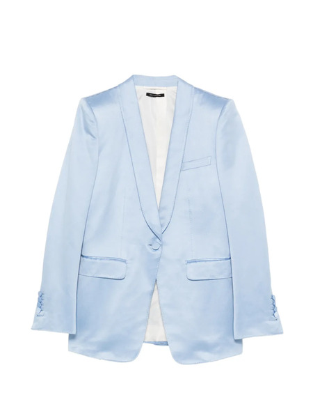  Tom Ford Button Blazer - Blue 