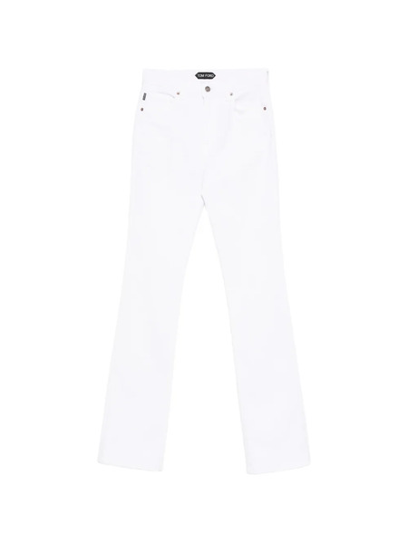  Tom Ford Button Trousers - White 